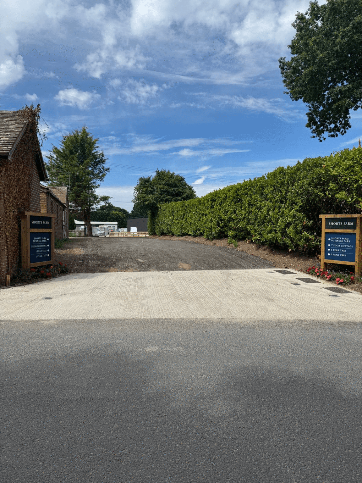 Romsey Wellow Self Storage Containers Location Site Entrance